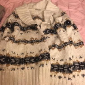 Button sweater